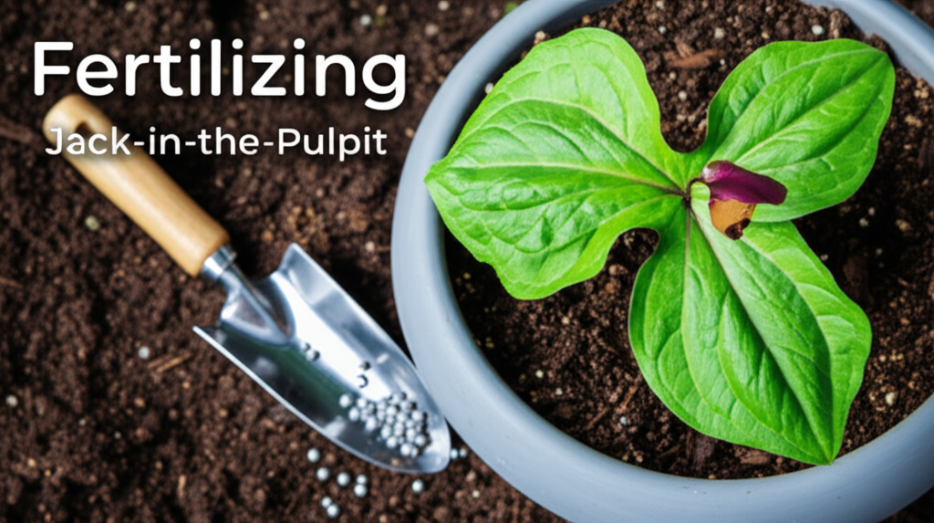 Jack-in-the-Pulpit container planting fertilizer guide