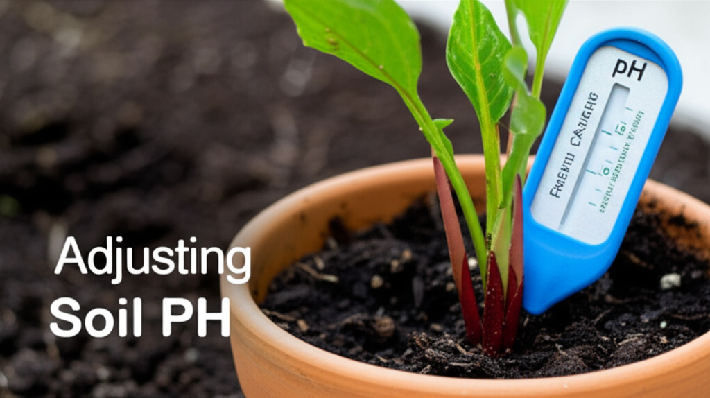 Jack-in-the-Pulpit container planting soil pH adjustment