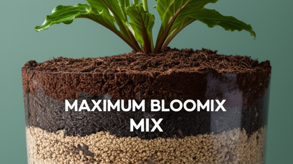 Jack-in-the-Pulpit container soil mix for maximum bloom section visual
