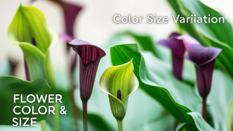 The Enigmatic Jack-in-the-Pulpit: Exploring its Diverse Colors and Sizes