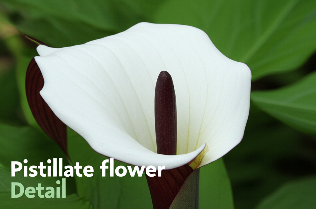 Jack-in-the-Pulpit flower morphology and reproductive study
