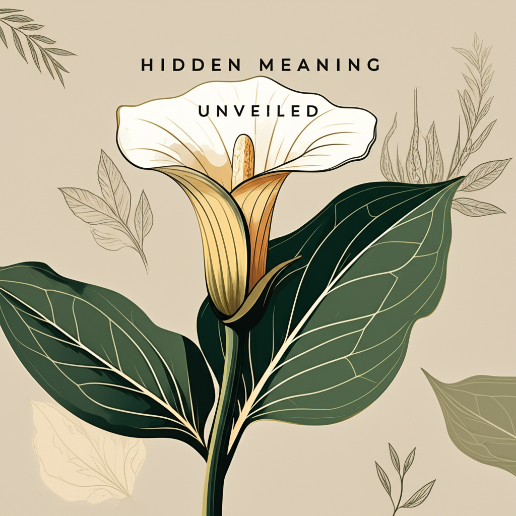 Jack-in-the-Pulpit flower symbolism in art and literature