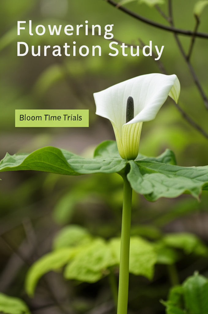 Jack-in-the-Pulpit flowering duration experiments