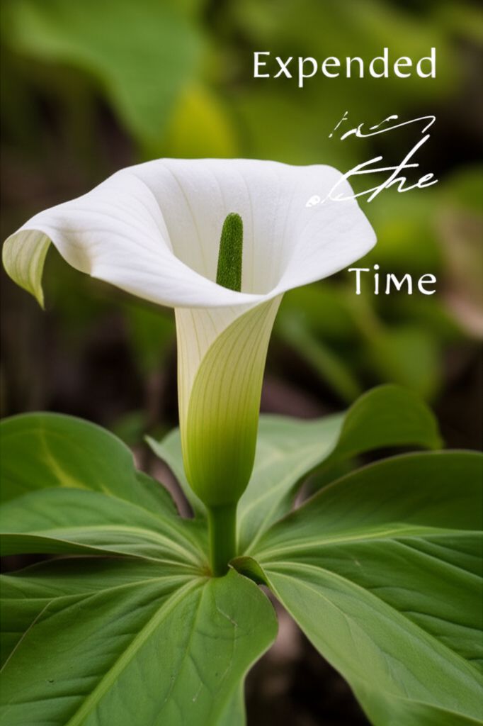 Jack-in-the-Pulpit flowering season extension and observation