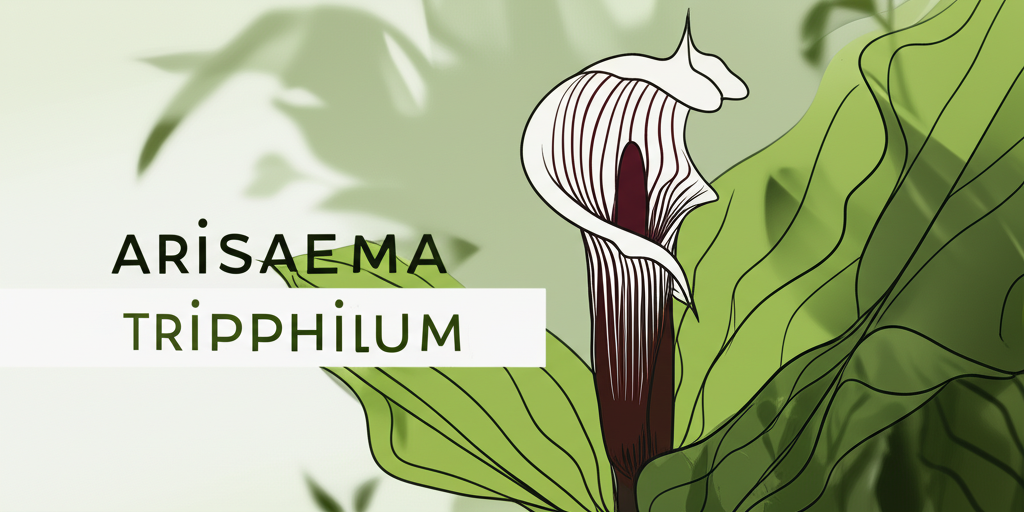 Jack-in-the-Pulpit for ecological restoration gardens section visual