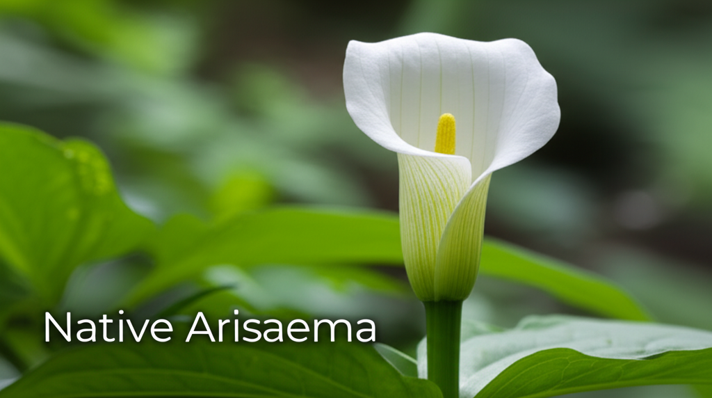 Jack-in-the-Pulpit for native plant conservation gardens section visual