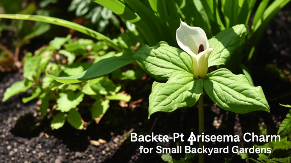 Jack-in-the-Pulpit for small backyard gardens