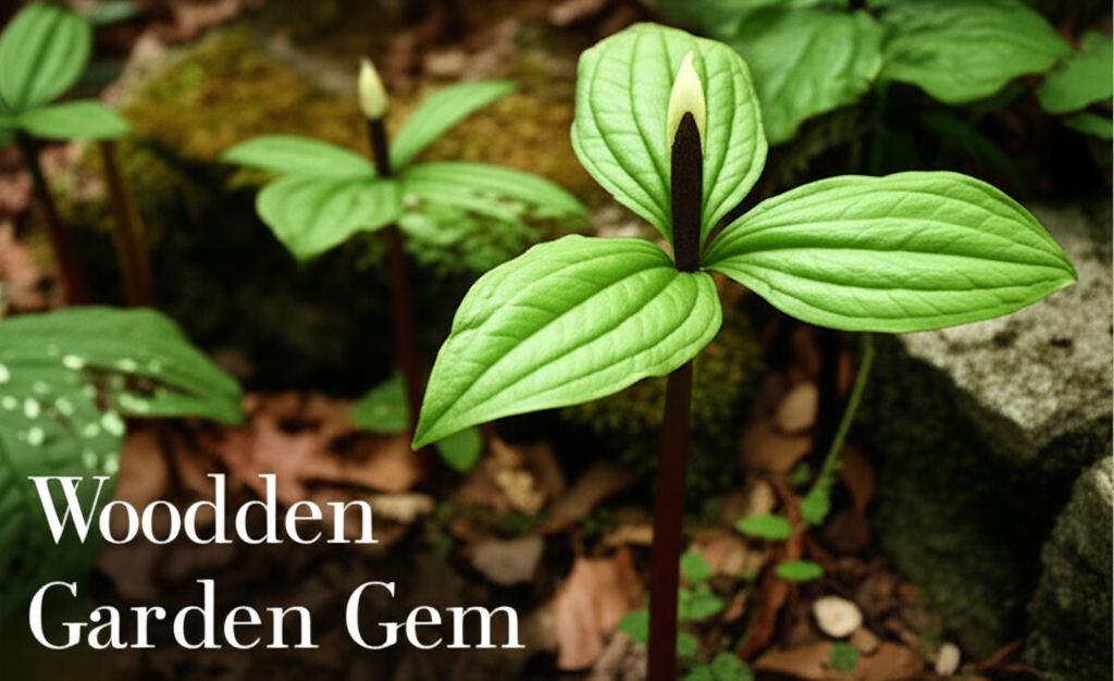 Jack-in-the-Pulpit for small woodland garden spaces