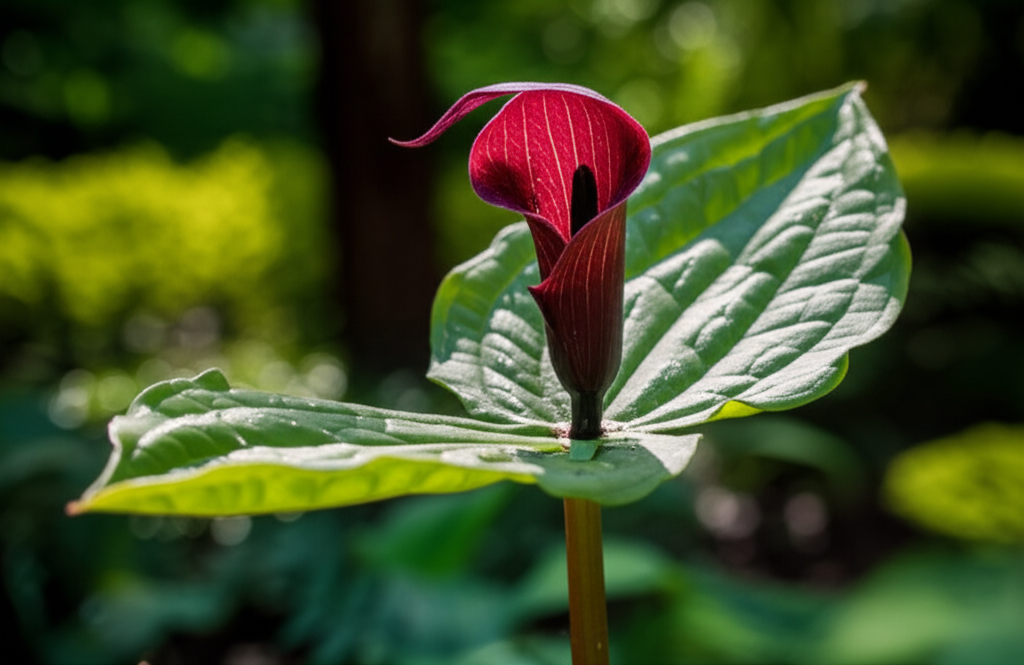 Jack-in-the-Pulpit for small woodland garden spaces section visual
