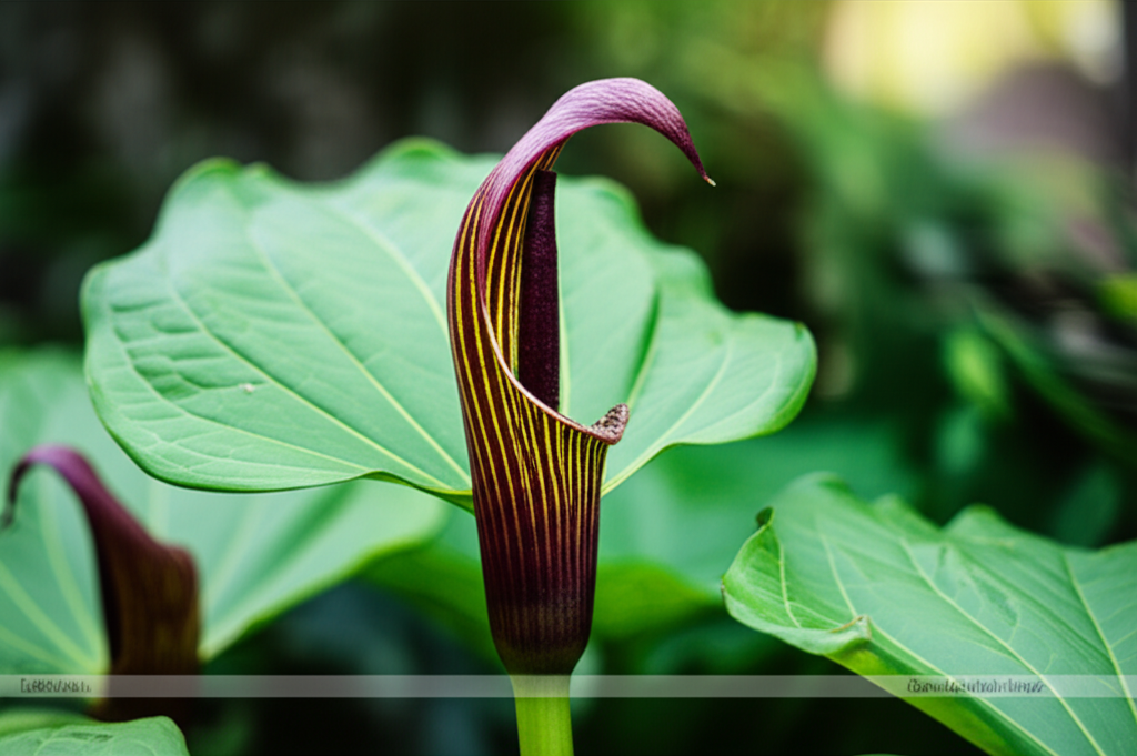 Jack-in-the-Pulpit for sustainable landscaping projects