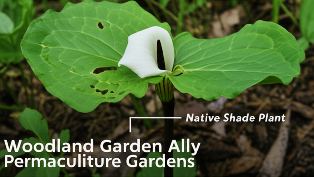 Jack-in-the-Pulpit for sustainable permaculture gardens