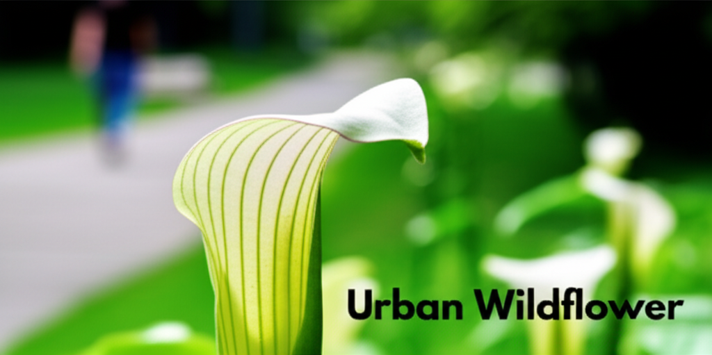 Jack-in-the-Pulpit for urban green spaces and parks section visual