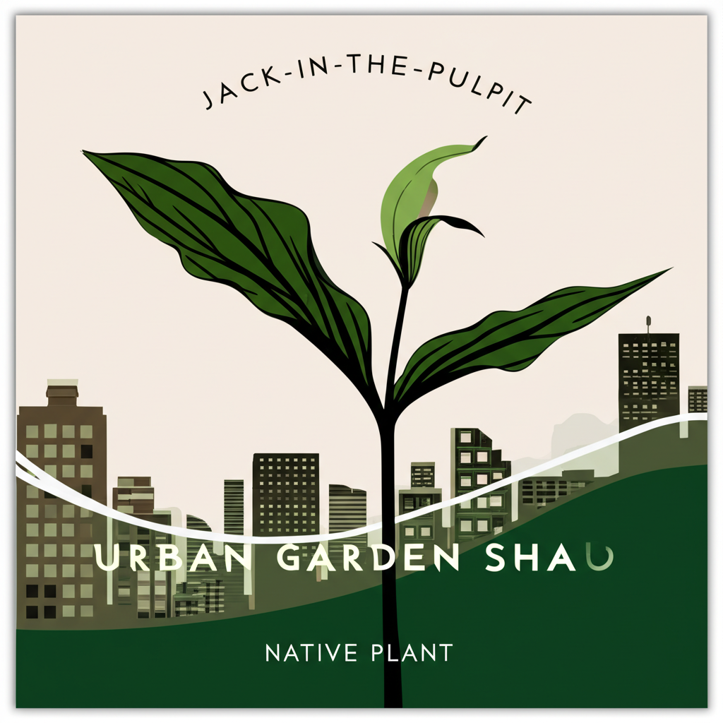 Jack-in-the-Pulpit for urban wildlife gardens