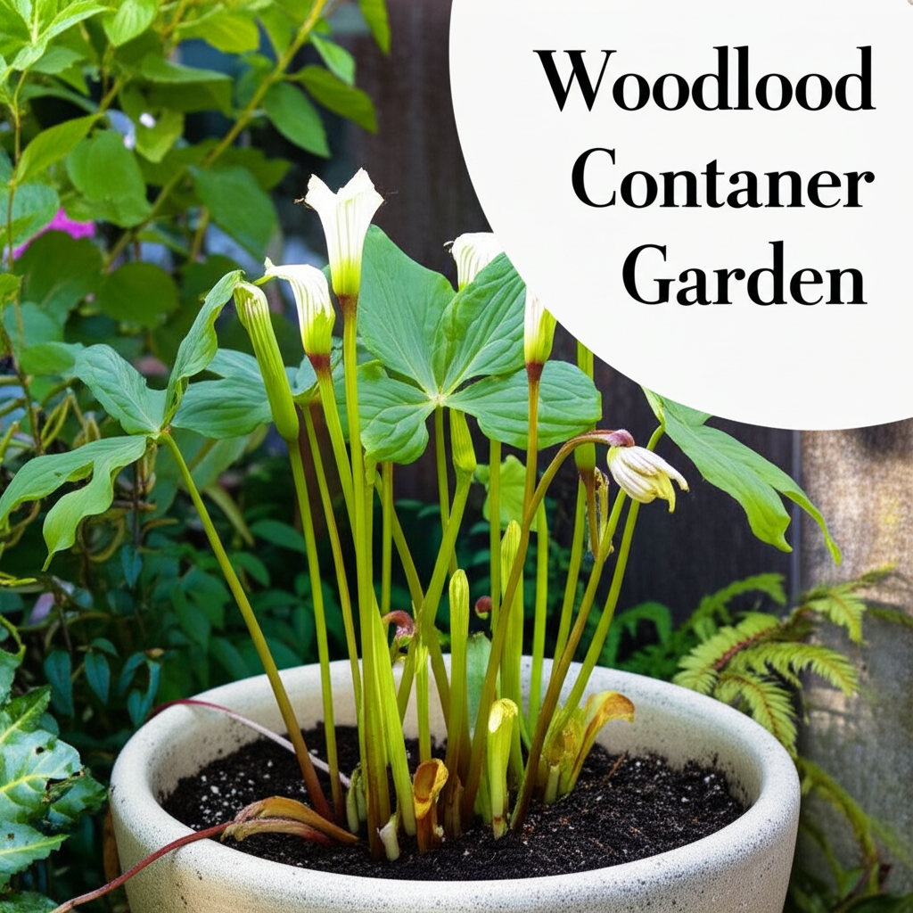 Jack-in-the-Pulpit for wildlife-friendly container planting section visual