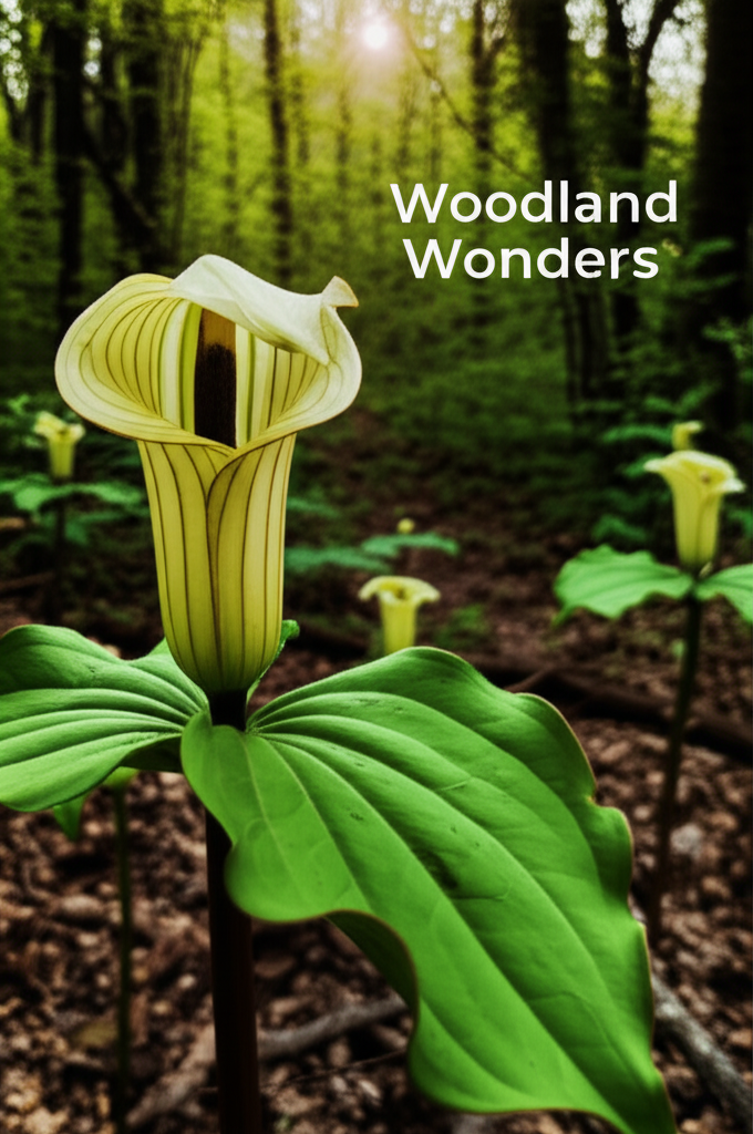 Jack-in-the-Pulpit for woodland walkways section visual