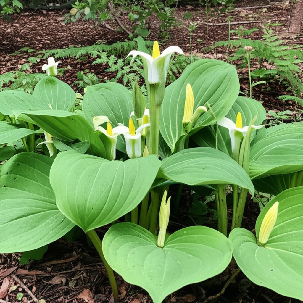 Jack-in-the-Pulpit forest edge planting ideas
