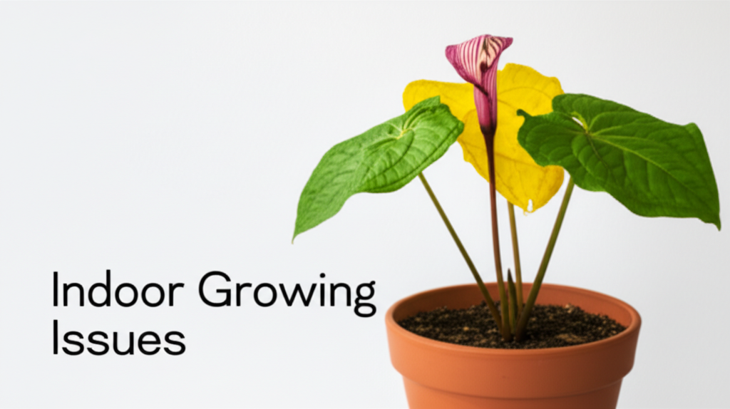 Jack-in-the-Pulpit indoor growing challenges