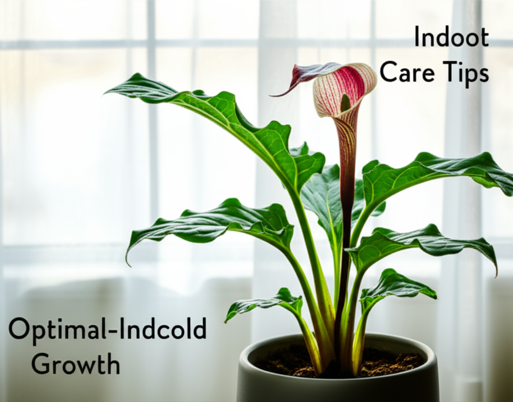 Jack-in-the-Pulpit indoor growing conditions optimization