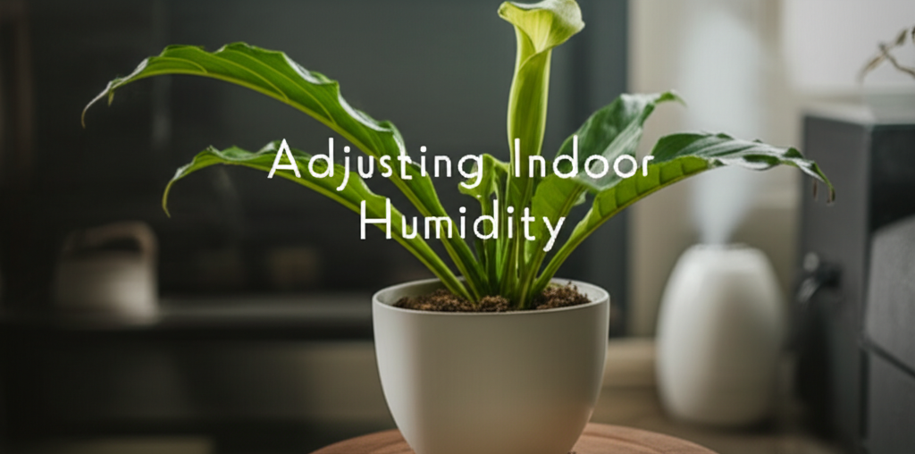 Jack-in-the-Pulpit indoor humidity adjustment techniques