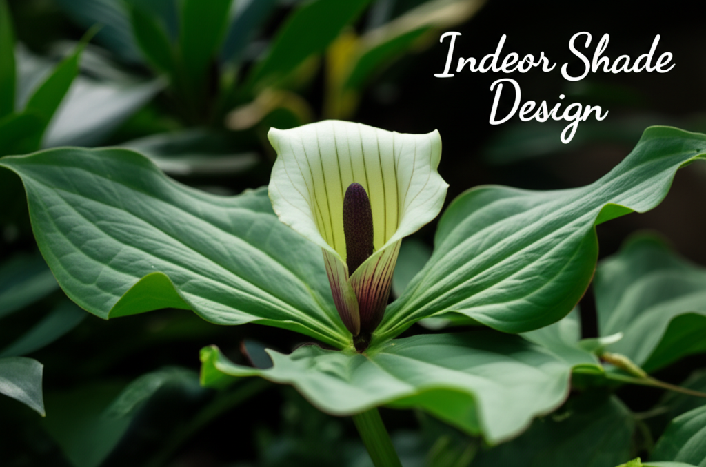 Jack-in-the-Pulpit indoor shade garden design strategies section visual