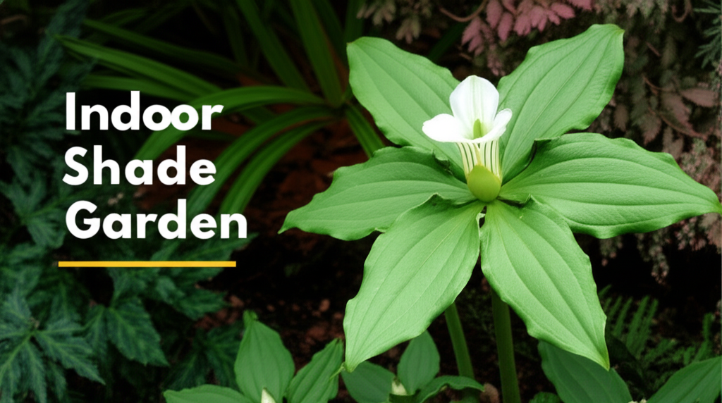 Jack-in-the-Pulpit indoor shade garden layout section visual