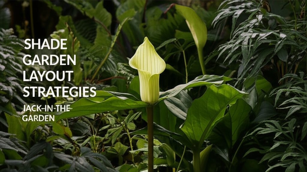 Jack-in-the-Pulpit indoor shade garden layout strategies