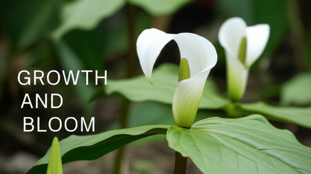 Jack-in-the-Pulpit propagation and flowering monitoring