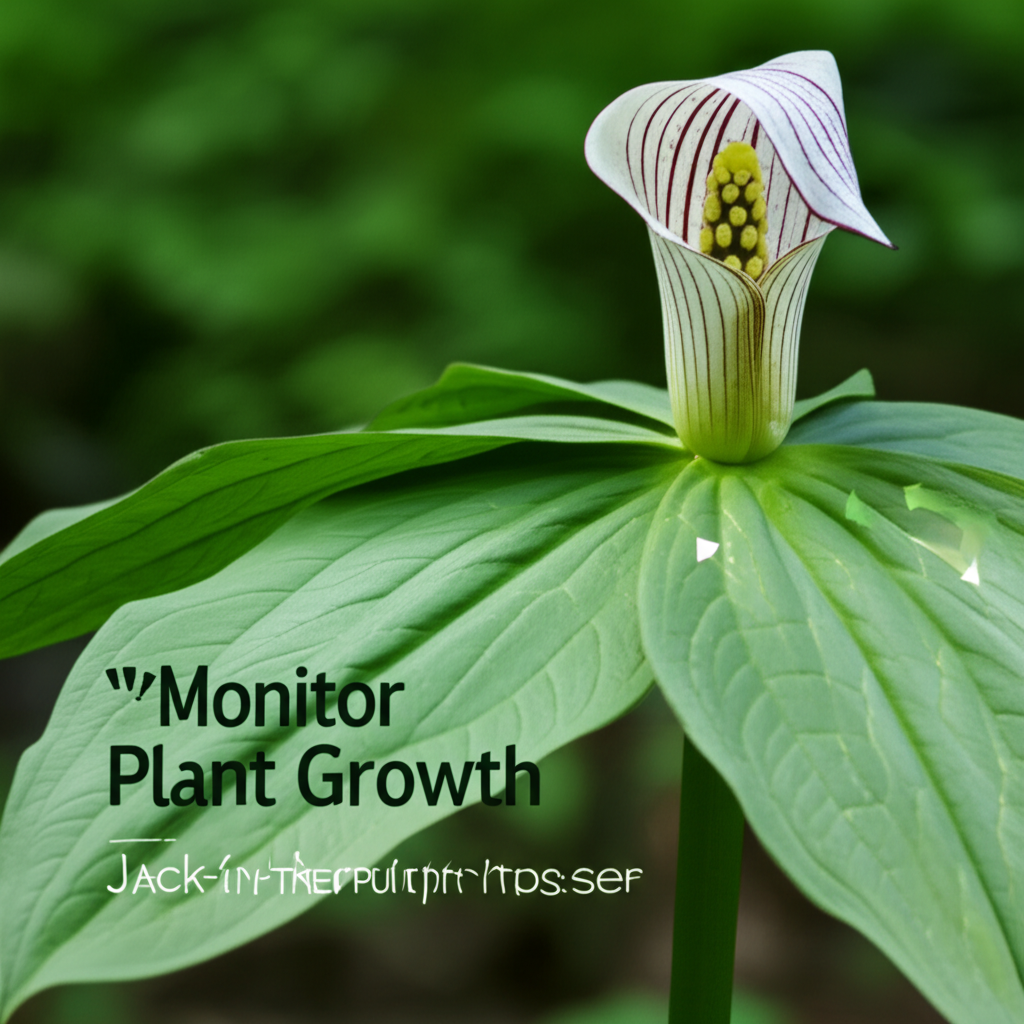 Jack-in-the-Pulpit propagation and flowering monitoring tips