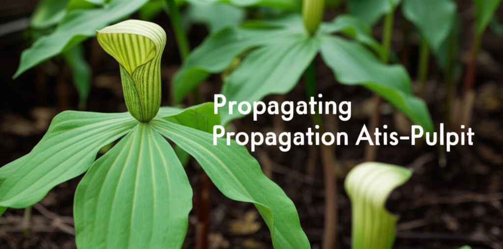 Jack-in-the-Pulpit propagation for conservation and restoration projects section visual