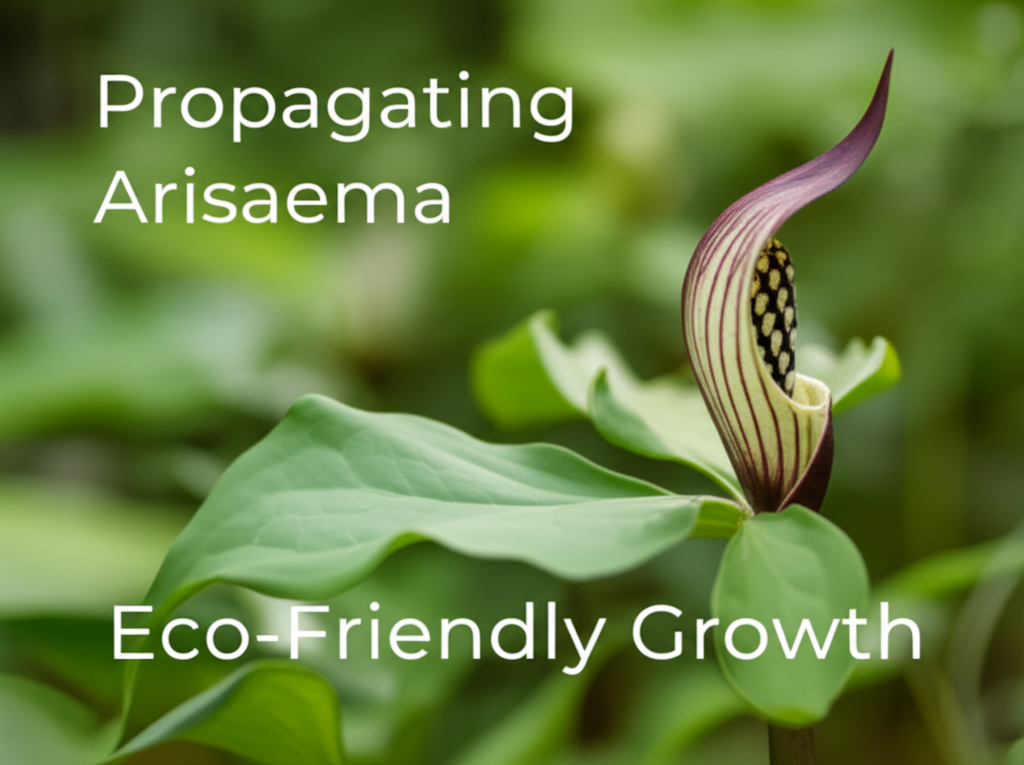 Jack-in-the-Pulpit propagation for eco-friendly landscaping