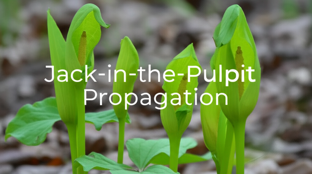 Jack-in-the-Pulpit propagation for ecological restoration projects