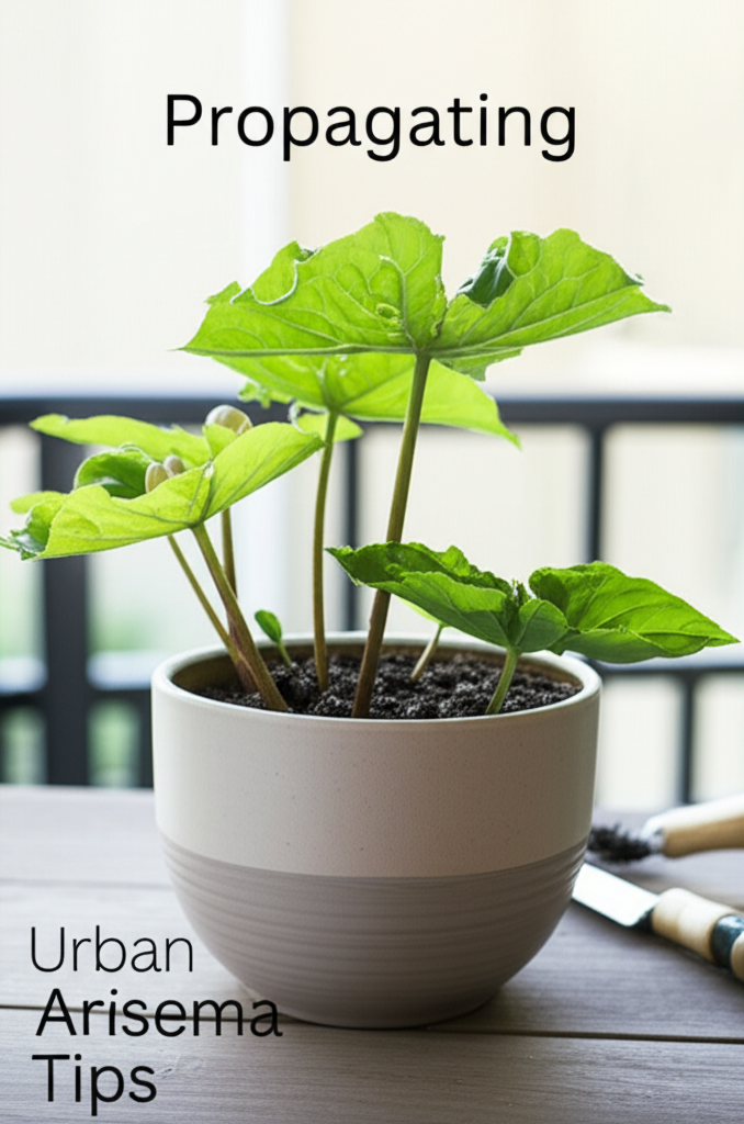 Jack-in-the-Pulpit propagation for small urban gardens