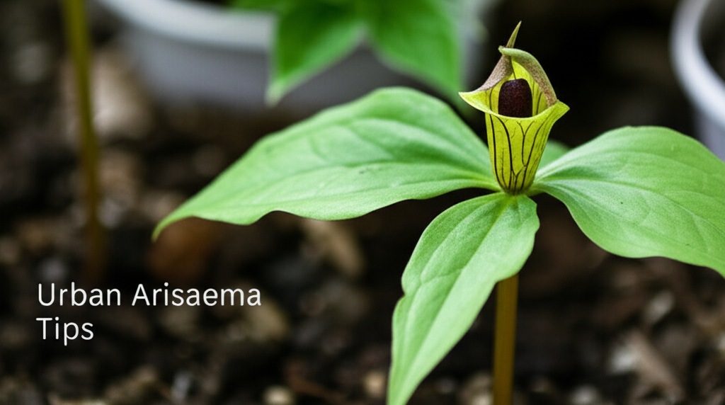 Jack-in-the-Pulpit propagation for small urban gardens section visual