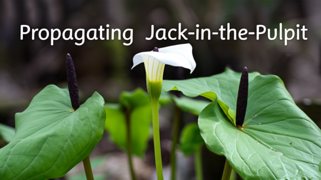 Jack-in-the-Pulpit propagation planning for hobbyist gardeners section visual