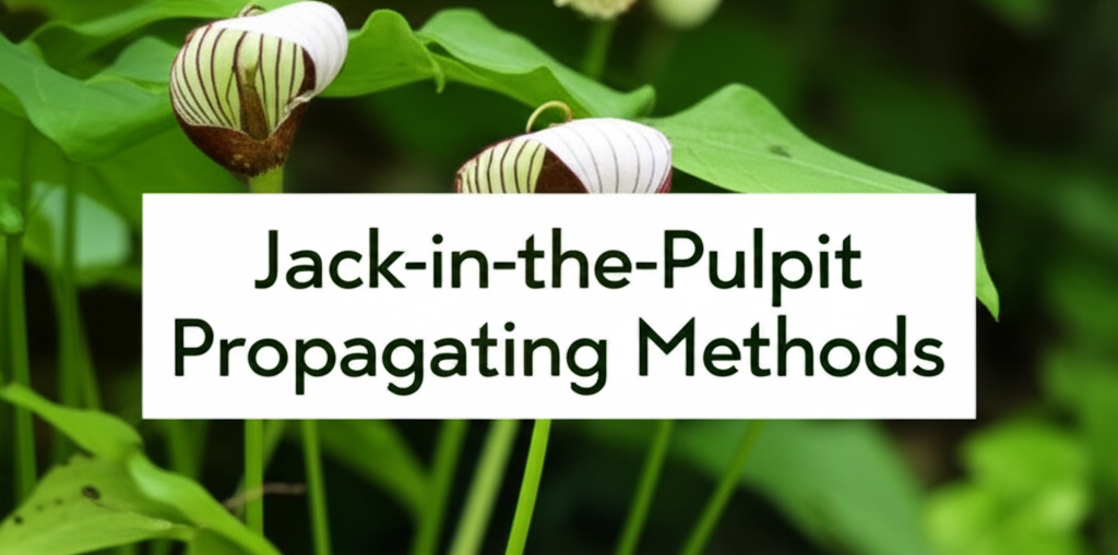 Jack-in-the-Pulpit propagation success troubleshooting methods section visual