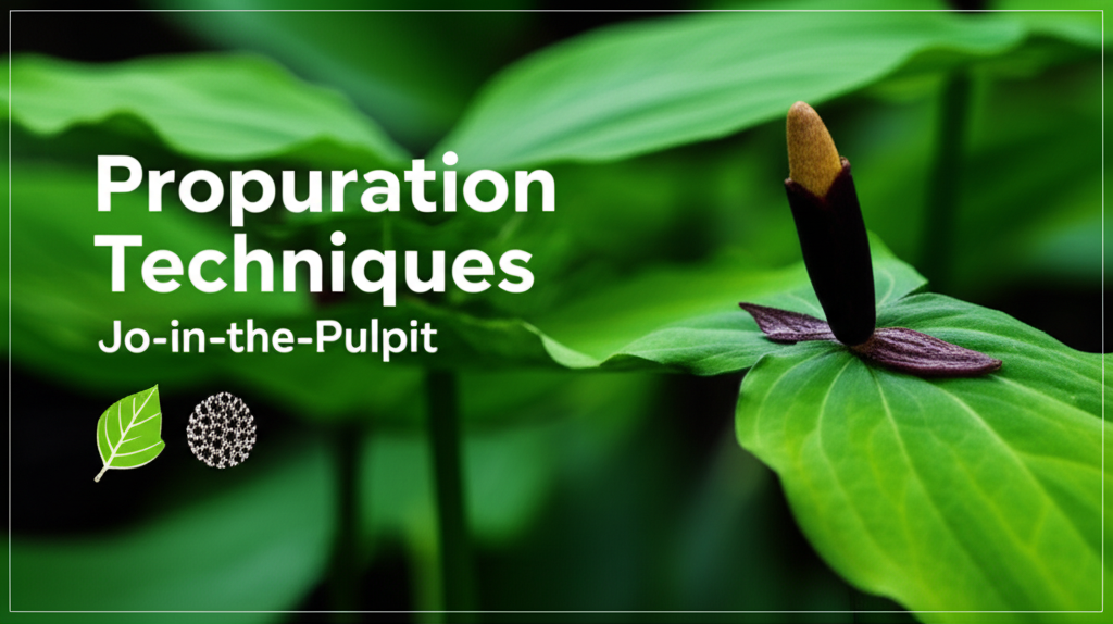 Jack-in-the-Pulpit propagation techniques comparison and tips section visual