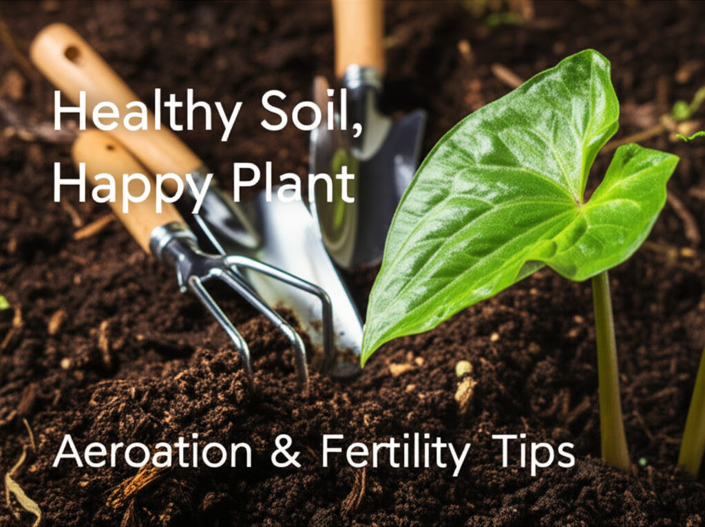 Jack-in-the-Pulpit soil aeration and fertility tips