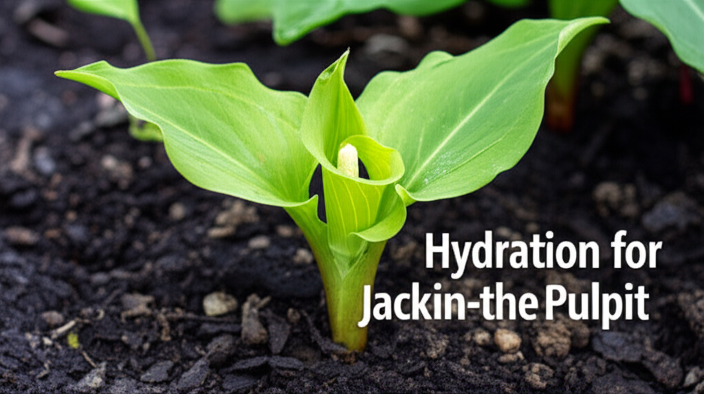 Jack-in-the-Pulpit soil moisture optimization and irrigation tips