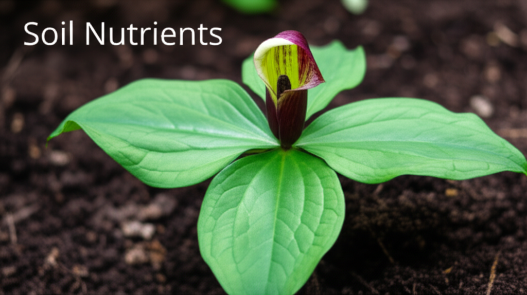 Jack-in-the-Pulpit soil nutrient testing and adjustments