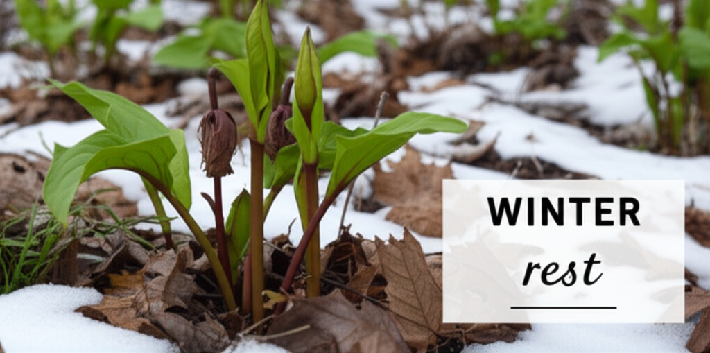 Jack-in-the-Pulpit winter dormancy care