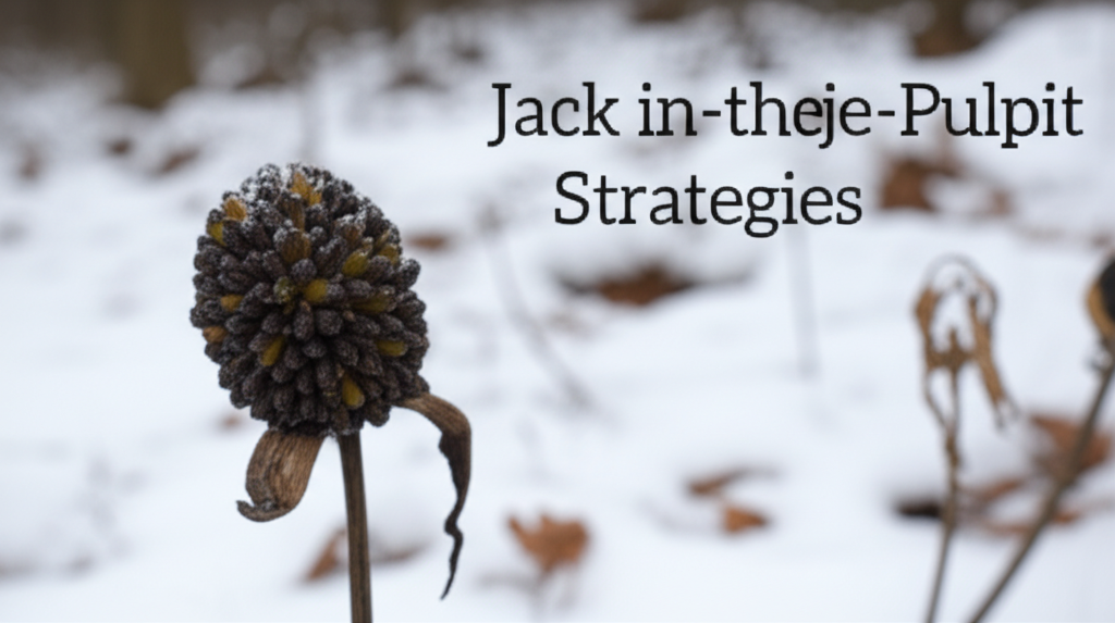Jack-in-the-Pulpit winter survival strategies section visual