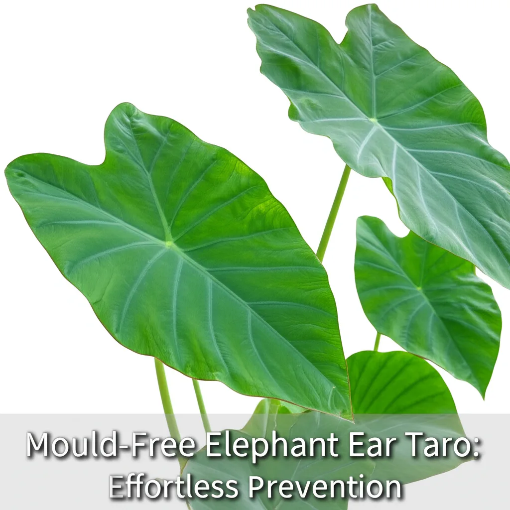 Mould-Free Elephant Ear Taro: Effortless Prevention