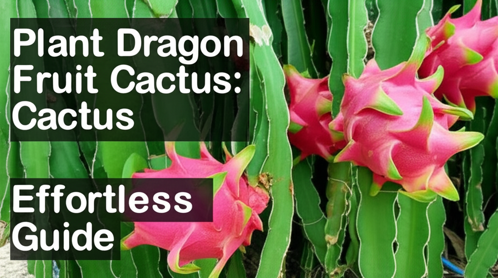 Plant Dragon Fruit Cactus: Effortless Guide