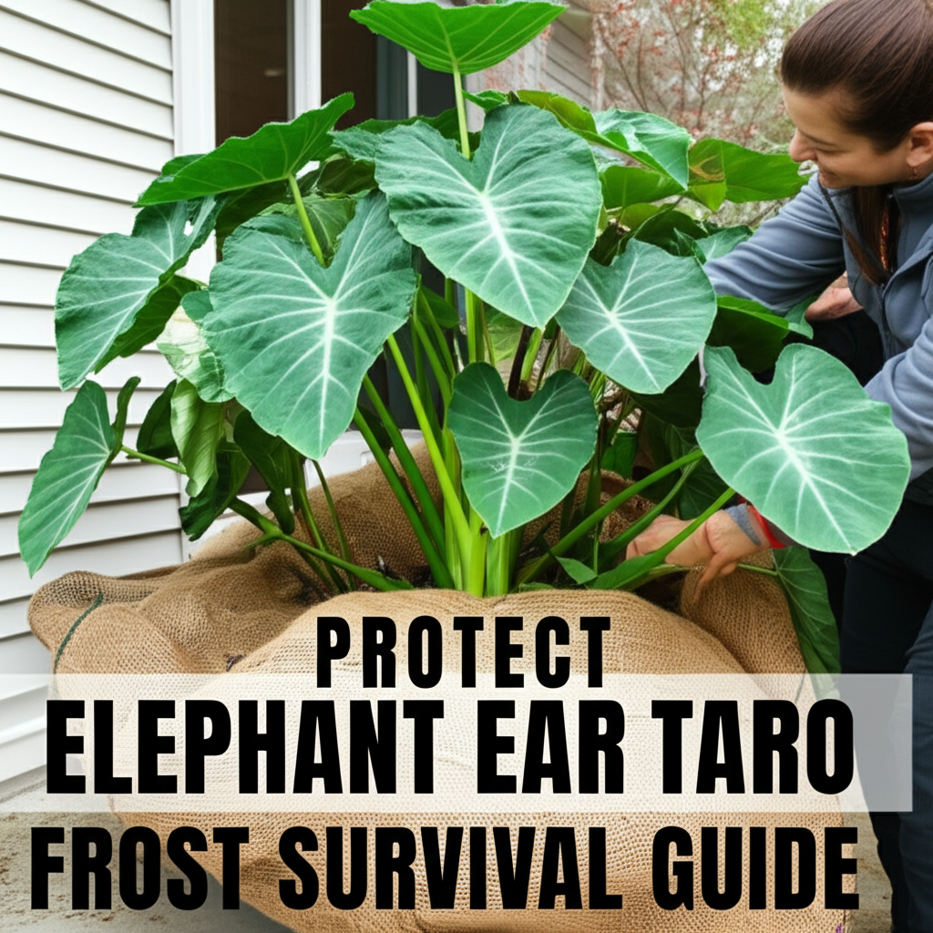 Protect Elephant Ear Taro: Frost Survival Guide