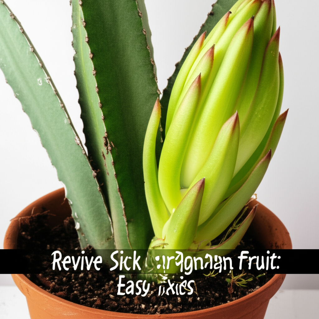 Revive Sick Dragon Fruit Cactus: Easy Fixes