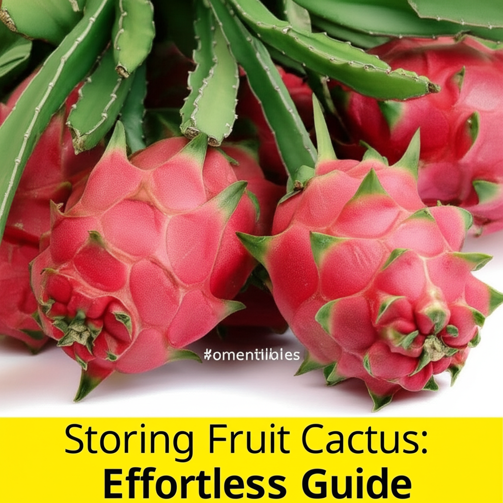 Storing Dragon Fruit Cactus: Effortless Guide