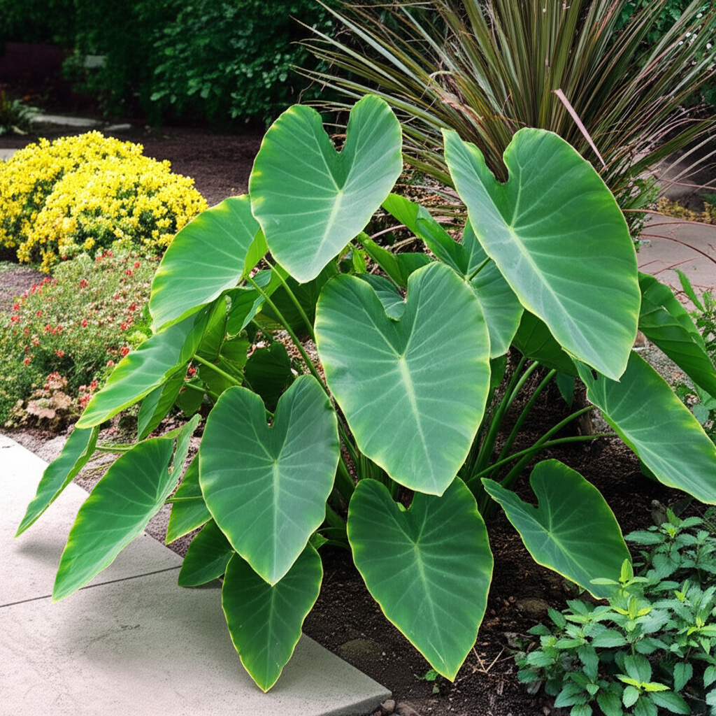 Stunning Elephant Ear Taro for Effortless Landscapes