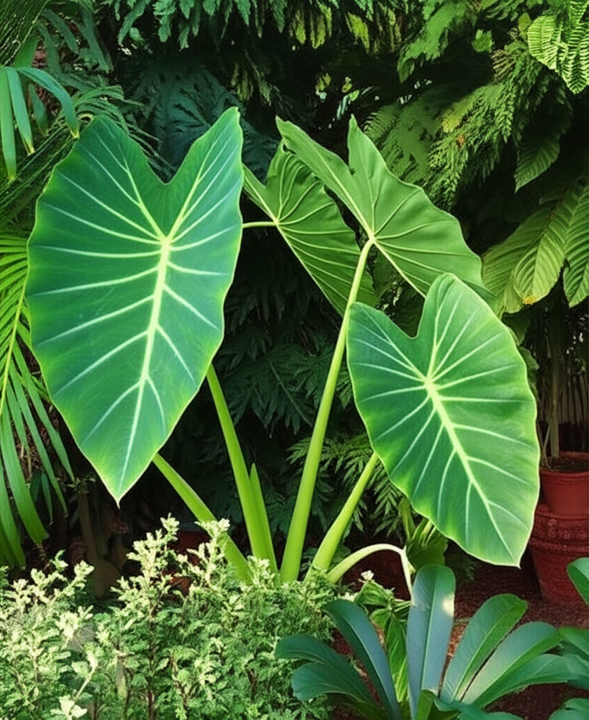 Stunning Elephant Ear Taro for Tropical Landscaping