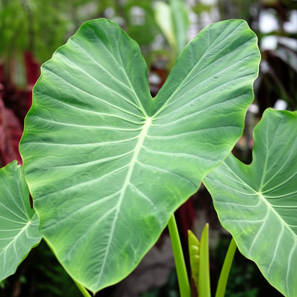 Stunning Elephant Ear Taro: Garden Focal Point