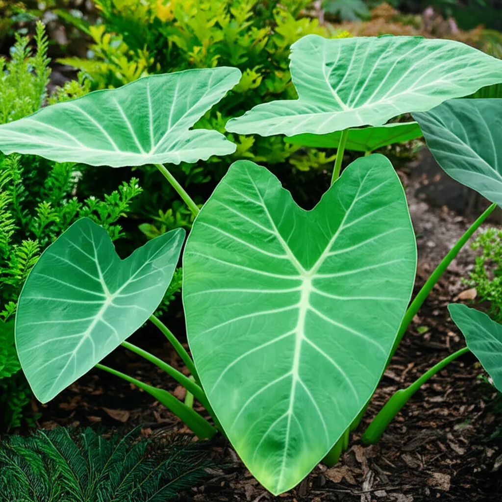 Stunning Elephant Ear Taro: Unique Garden Accent